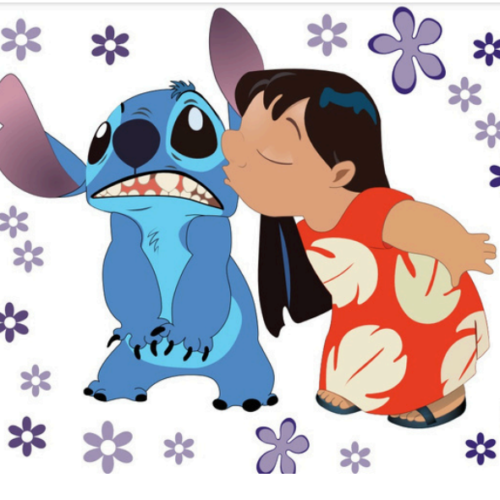 El beso de Stitch