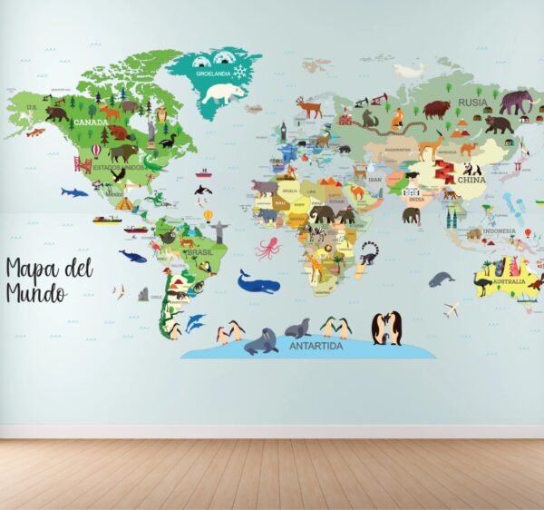 Mural Mundo Animal