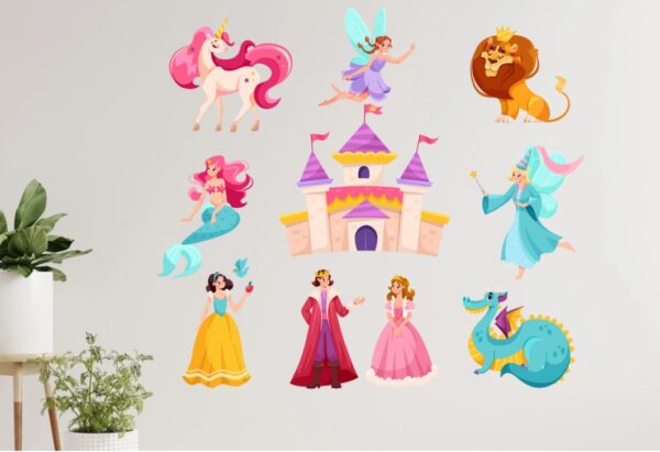 Vinil Princesas y Dragones
