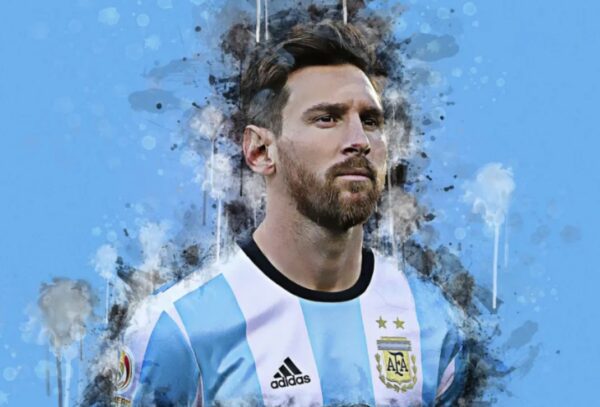 Mural Lionel Messi