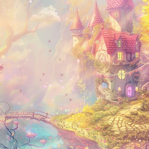 Mural Fantasía Rosa