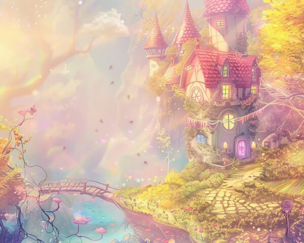 Mural Fantasía Rosa